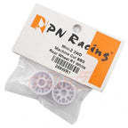PN Racing Mini-Z 2WD Machine Cut BBS Rear Wheel R1 White Part Number: 288WR1