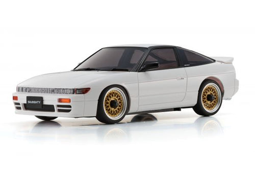 *PRE-ORDER for late July arrival* MINI-Z AWD NISSAN SILEIGHTY Ready Set White 32660W