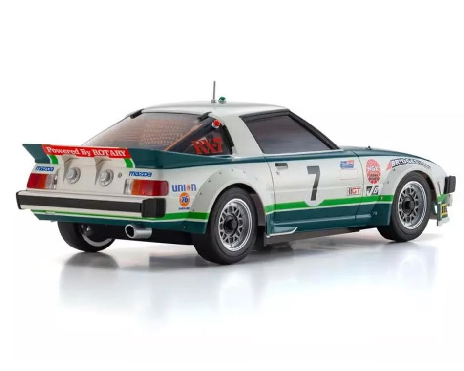 Kyosho MR-04 RWD Mini-Z Readyset w/1979 Mazda Savanna RX-7 Body (Green/White) w/KT-531P 2.4GHz Radio

Part#: KYO32365GR