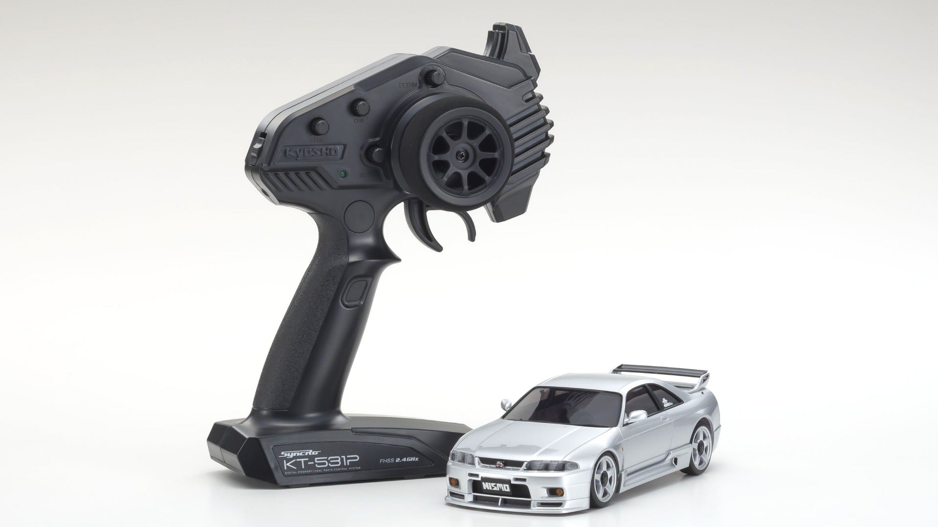 MINI-Z AWD NISSAN SKYLINE GT-R NISMO (R33) Silver 32659S