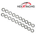 Nexx Racing Products  NXUSA-EVO-416-2 Nexx Racing’s “JUD” Flange Rings for EVO Mesh Rims (20pcs)