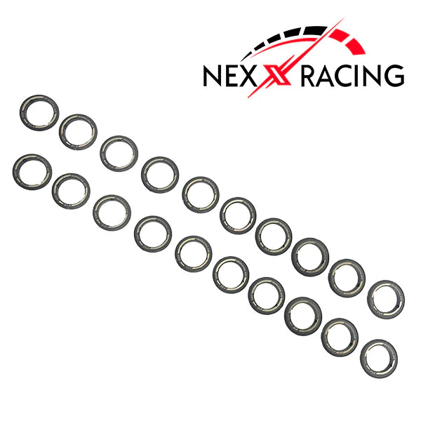 Nexx Racing Products  NXUSA-EVO-416-2 Nexx Racing’s “JUD” Flange Rings for EVO Mesh Rims (20pcs)