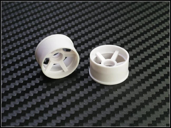 PN Racing Machine Cut 5 Spoke Rear Wheels R0 (1 pair) 2WD 205WR0