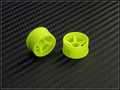 PN Racing Mini-Z 2WD Machine Cut 5 Spoke Rear Wheel Yellow 205YR0