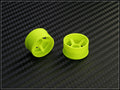 PN Racing Mini-Z 2WD Machine Cut 5 Spoke Rear Wheel R1 Yellow Part Number: 205YR1