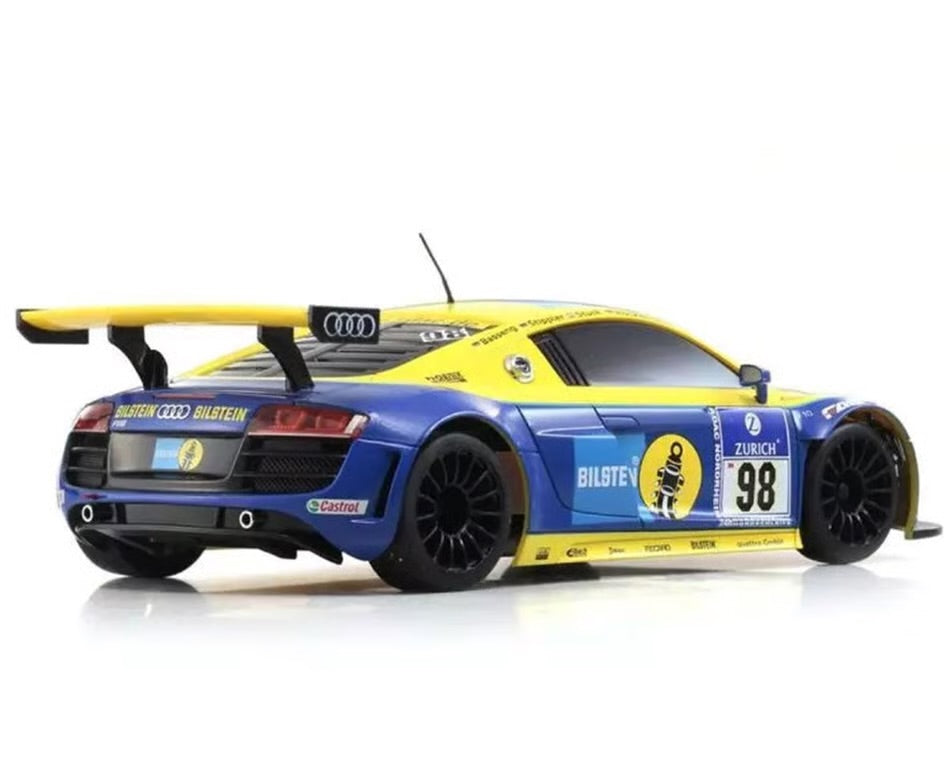 Kyosho MR-04 RWD Mini-Z Readyset w/Audi R8 LMS Phoenix Racing NBR 2010 #98 Body w/KT-531P 2.4GHz Radio

Part#: KYO32371BT