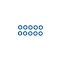 Team Associated Ballstud Washers, 3.8 X 2.0 X 1.0mm (10pcs)