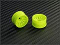 PN Racing Mini-Z 2WD Machine Cut 16 Spoke Rear Wheel R1 Yellow Part Number: 216YR1
