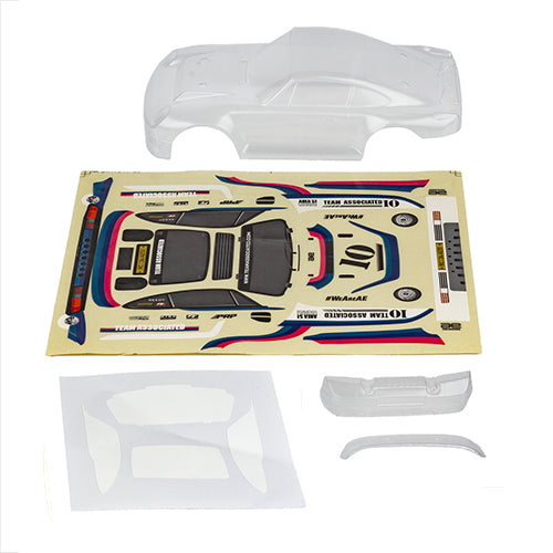 Team Associated RC24 ZOOM Rally Body, Clear