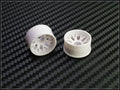 PN Racing Mini-Z 2WD Machine Cut BBS Rear Wheel R1 White Part Number: 288WR1