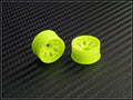 PN Racing Mini-Z 2WD Machine Cut BBS Rear Wheel R0 Yellow Part Number: 288YR0
