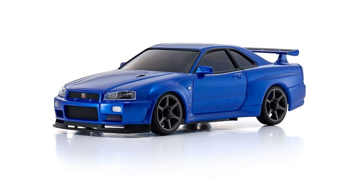 Kyosho Mini-Z ASC MA-020 NISSAN SKYLINE GT-R R34 V.spec II Nur Metallic Blue Body Set