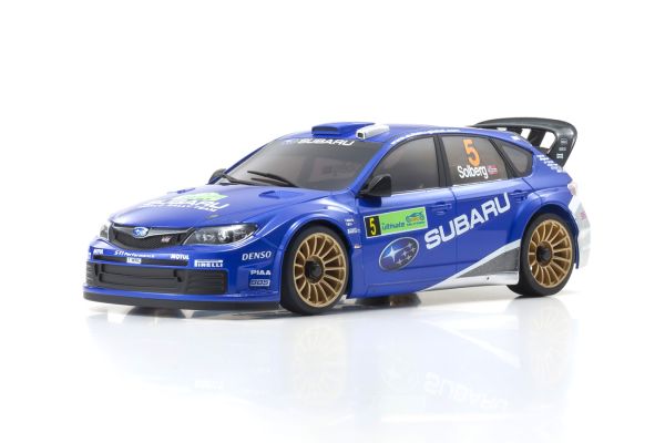 Kyosho Mini-Z ASC MA-020 Subaru Impreza WRC 2008 Pre-Painted Body (Blue)