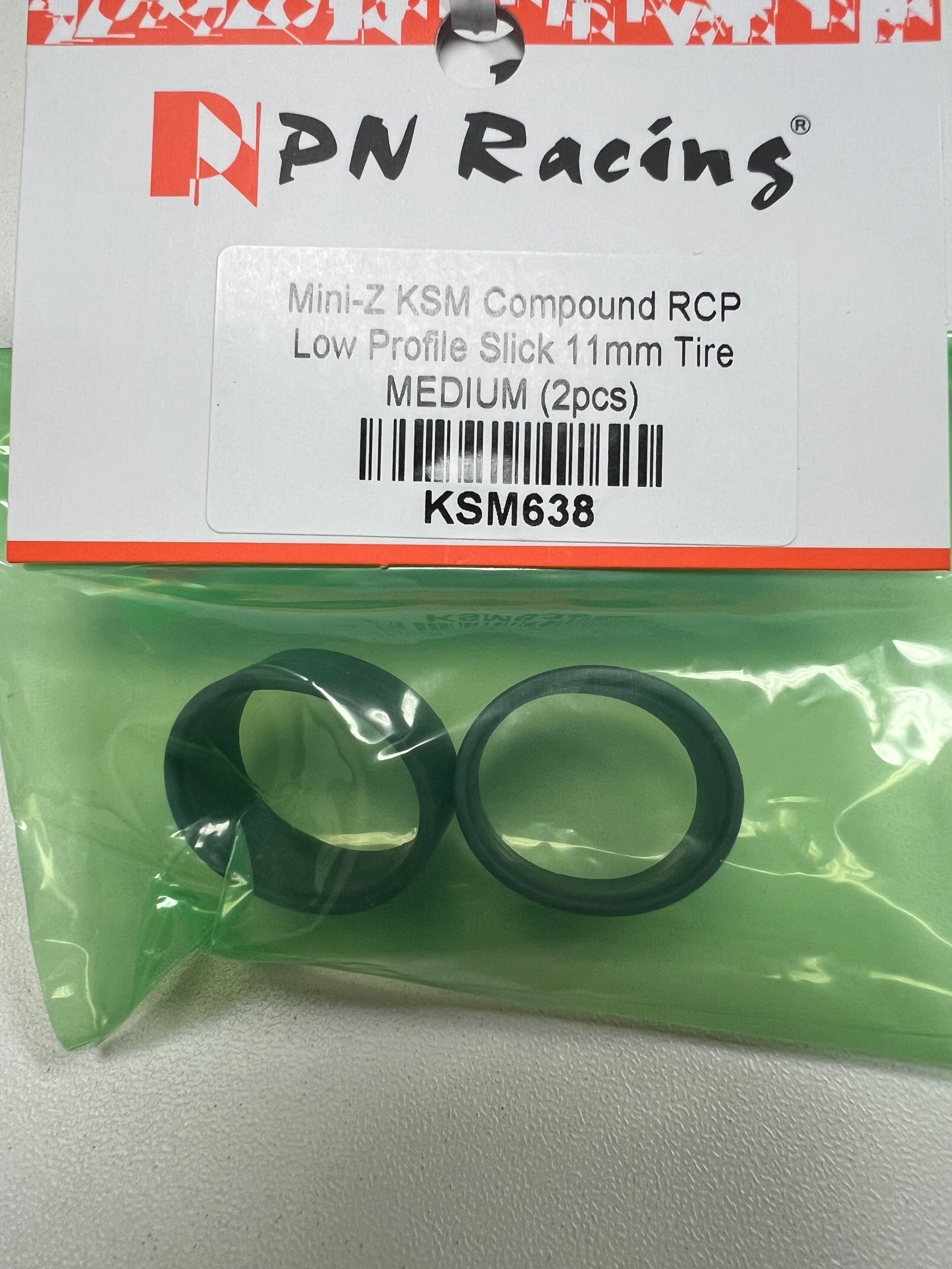 Mini-Z KS-M Compound RCP Slick Tire 11mm MEDIUM (2pcs) Part number: KSM638