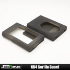Scale Reflex NB4 GORILLA GUARD SILICONE CASE SKIN PROTECTOR [SCALE REFLEX X SUPER-G] BLACK