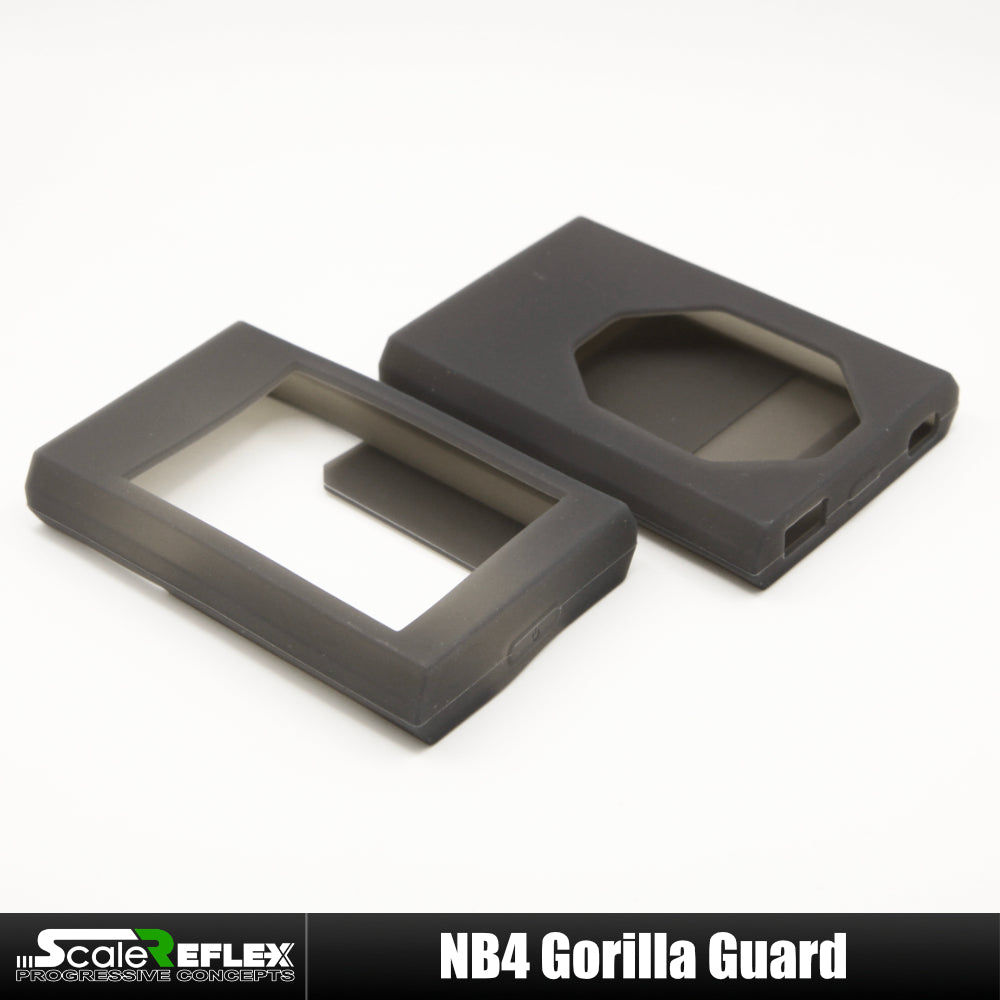 Scale Reflex NB4 GORILLA GUARD SILICONE CASE SKIN PROTECTOR [SCALE REFLEX X SUPER-G] BLACK