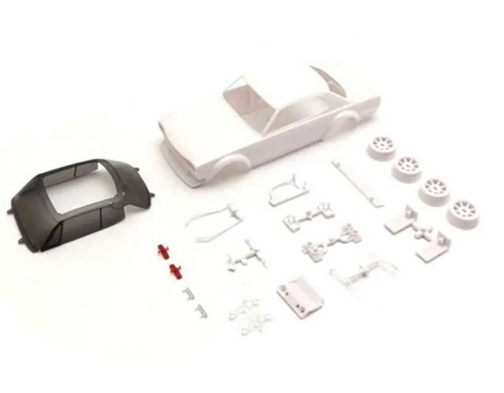 Skyline GT-R KPGC10 Racing 1972 White Body set MZN222