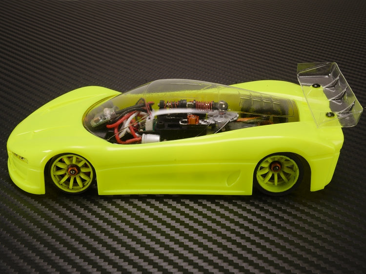PN Racing Mini-Z Concept C9 ABS Car Body Kit Yellow Part Number: 600500Y