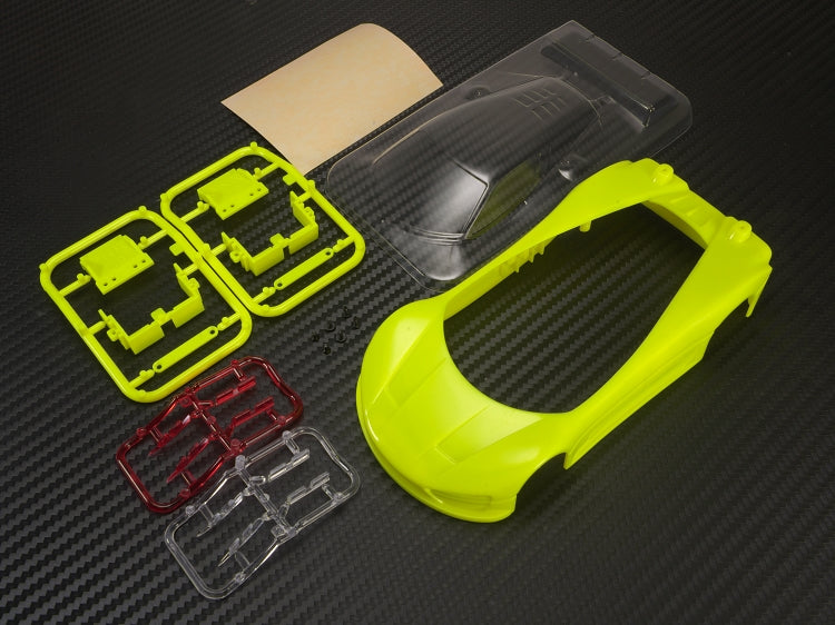 PN Racing Mini-Z Concept C9 ABS Car Body Kit Yellow Part Number: 600500Y