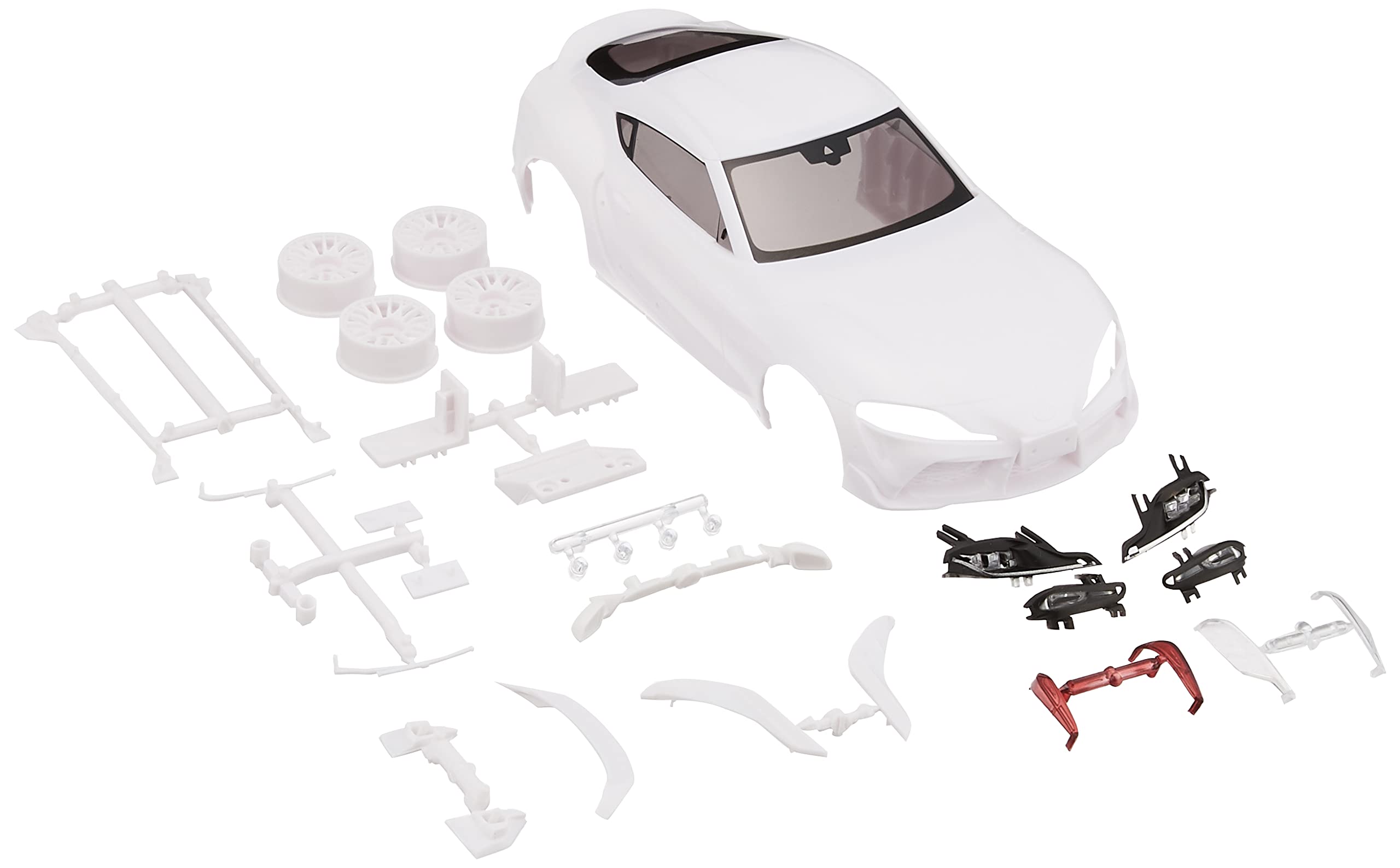 Toyota GR Supra TRD White BodySet w/Wheel MZN207