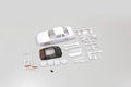 Kyosho NISSAN SILVIA S13 White body set (w/Wheel set)