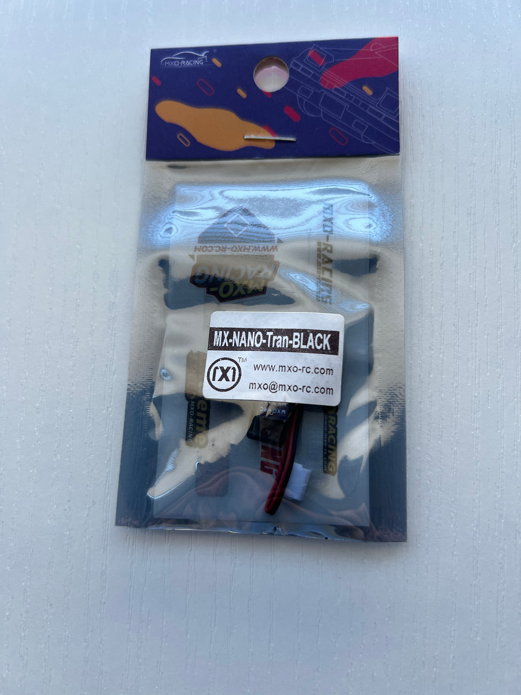 MX NANO ULTRA-MICRO TRANSPONDER (COMPATIBLE W- EASYLAP) [MXO RACING] MX-NANO-TRAN-BLACK