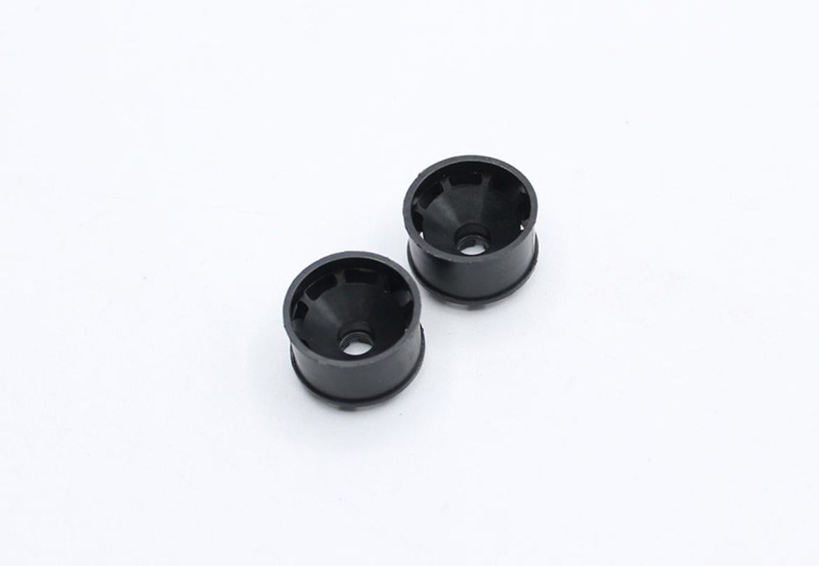 RX600R0B Reflex Racing Speed Dish Wheel Rear (11mm) - 0 offset (black)