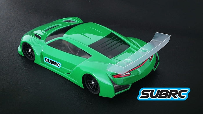SUBRC NSX GT3 1/28 Lexan Touring Body Clear (98mm W/B)