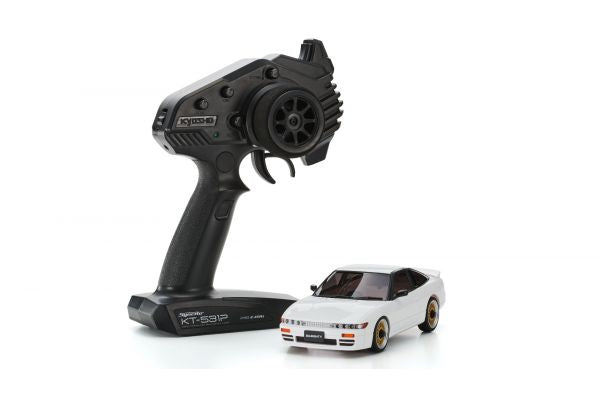 *PRE-ORDER for late July arrival* MINI-Z AWD NISSAN SILEIGHTY Ready Set White 32660W