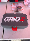 GRIDZ Battery Box (Gray) 32 AAA batteries capacity