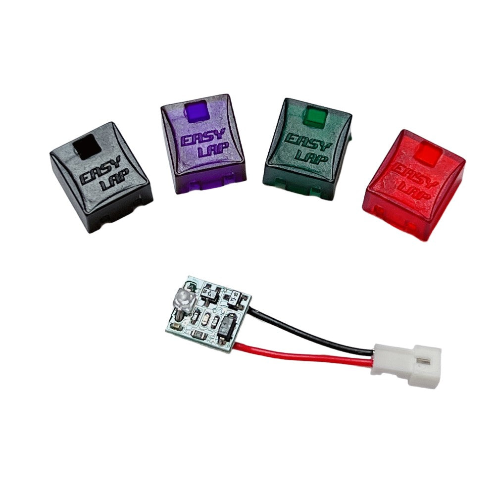 EasyLap Micro Transponder with Case, Power Wire and Connectors (Brown)