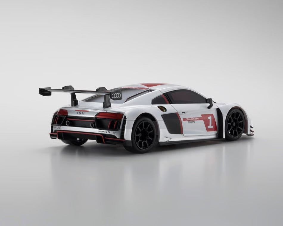Kyosho MR-04 RWD Mini-Z ReadySet w/Audi R8 LMS Body (White) w/KT-531P 2.4GHz Radio