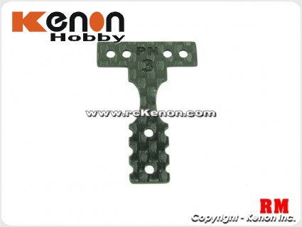 PN Racing Mini-Z MR03 RM Carbon T-Plate #3 Part Number MR3005