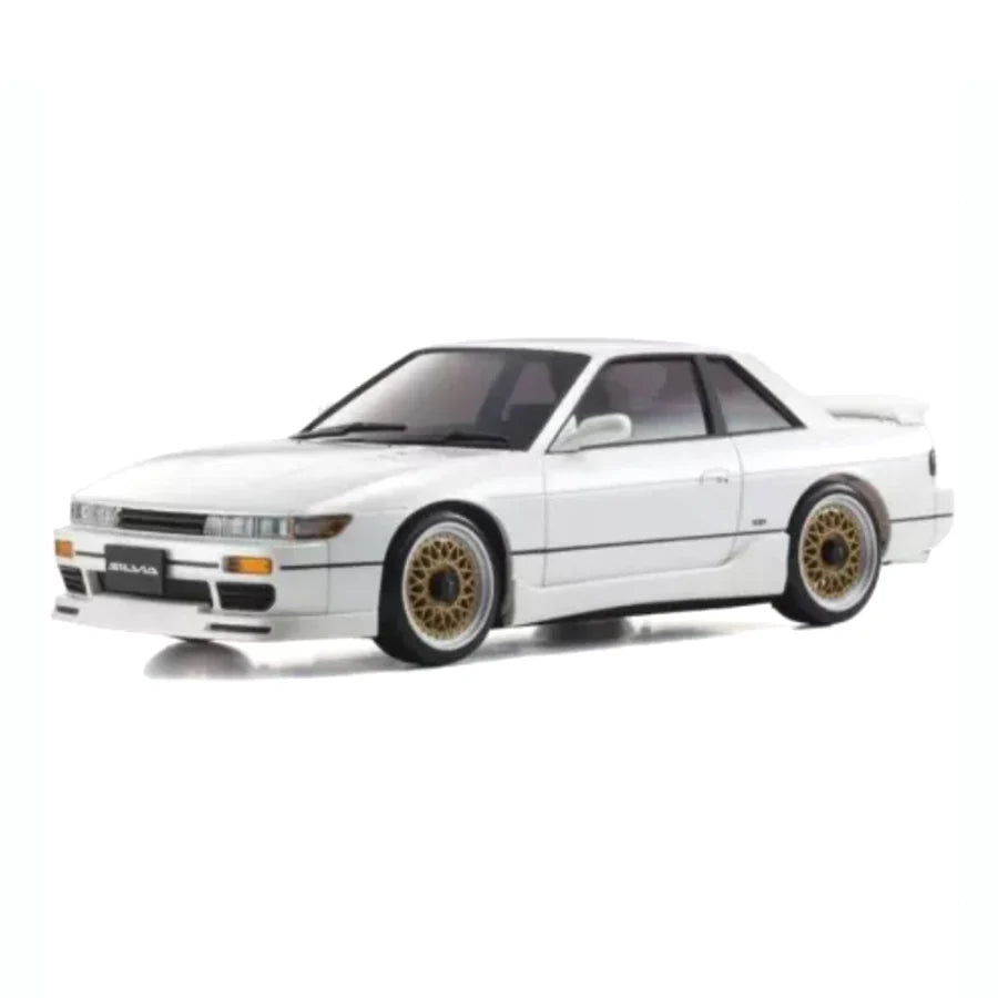 Kyosho NISSAN SILVIA S13 White body set (w/Wheel set)