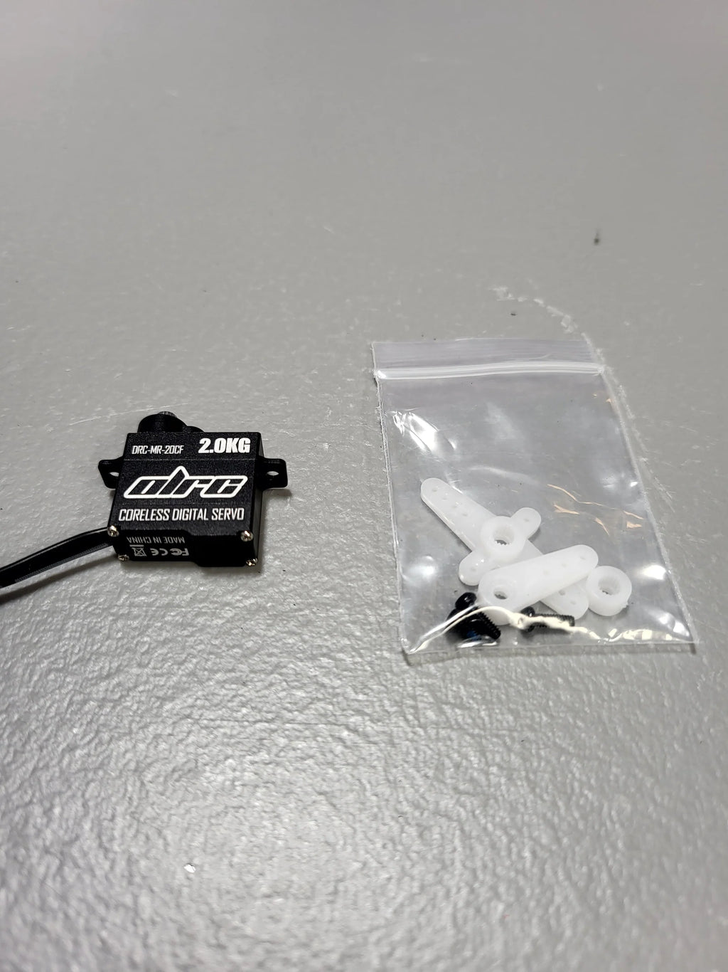 OMG - OLRC - Full Metal HV 20T Micro Programmable Cordless Digital 1:28 Scale Servo