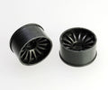 PN Racing Mini-Z 2WD Machine Cut 16 Spoke Rear Wheel R0 Black Part Number: 216BR0