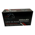 Silver Horse 2S 350 mAh 7.4v 60c Lipo Hardcase 2mm Bullet Racing Battery