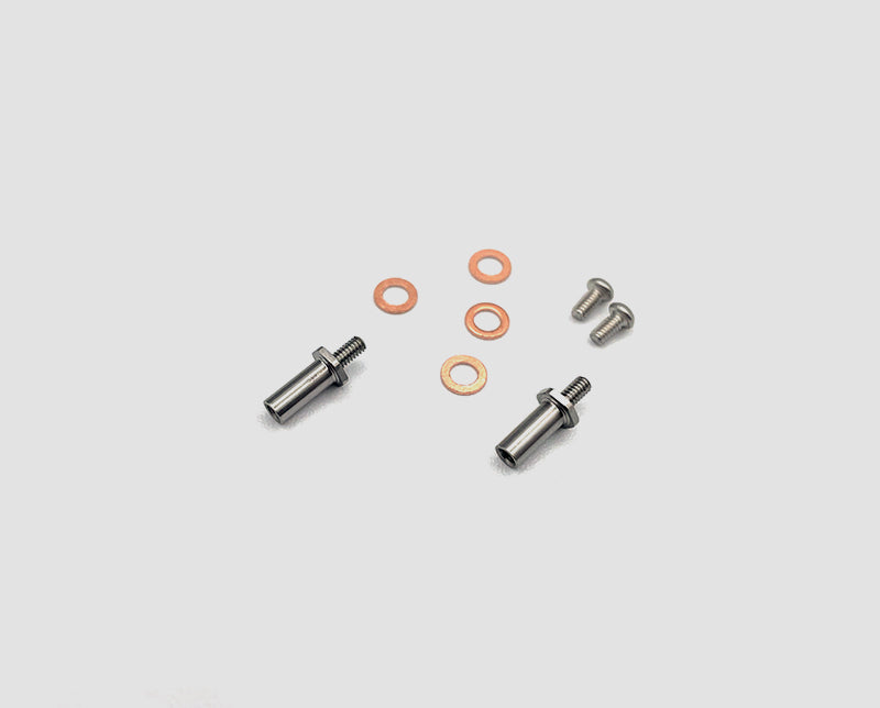 RX516V2 Reflex Racing Titanium Reverse Thread Adjustable Front Axles