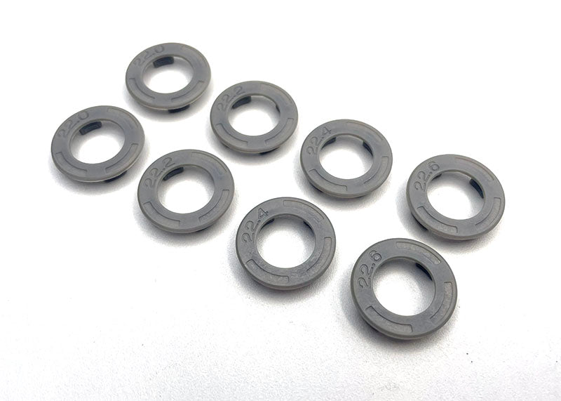 RX601G Reflex Racing Speed Dish Side Wall Plate Set (22.0,22.2,22.4,22.6) - Gray