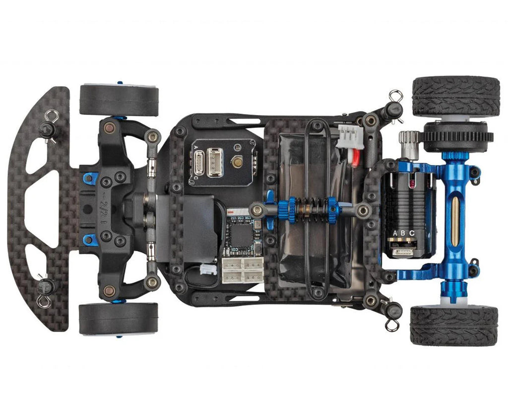 Team Associated RC28R 1/28 2WD Electric On-Road Competition Team Kit w/Mako X Body, Wheels & Tires (Clear)Part# ASC20168