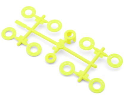 Team Associated RC28R FT Sidewall Flange Set, (Yellow)