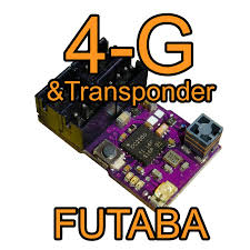 MXO Racing Futaba-F4G Compatible Receiver with Transponder - RXC52-F4G&TP