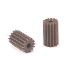 PN Racing PNWC Machine Cut Delrin 64P 14T Long Pinion (2pcs) (Brown) MR2714WC