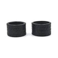 Marka V5 Mini-Z RCP Rubber Rear Radial Tire 15 degree medium 14mm (1 Pair) MZR-V1RR15-14