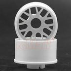 BBS PN Racing Mini-Z 2WD Machine Cut BBS Rear Rim R3 2 pcs White 288WR3