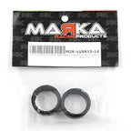 Marka V5 Mini-Z RCP Rubber Rear Radial Tire 15 degree medium 14mm (1 Pair) MZR-V1RR15-14