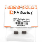 PN Racing PNWC Machine Cut Delrin 64P 14T Long Pinion (2pcs) (Brown) MR2714WC