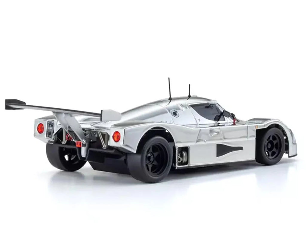 Kyosho MR-04 RWD Mini-Z Readyset w/Sauber-Mercedes C9 Body (Chrome/Silver) w/KT-531P 2.4GHz Radio