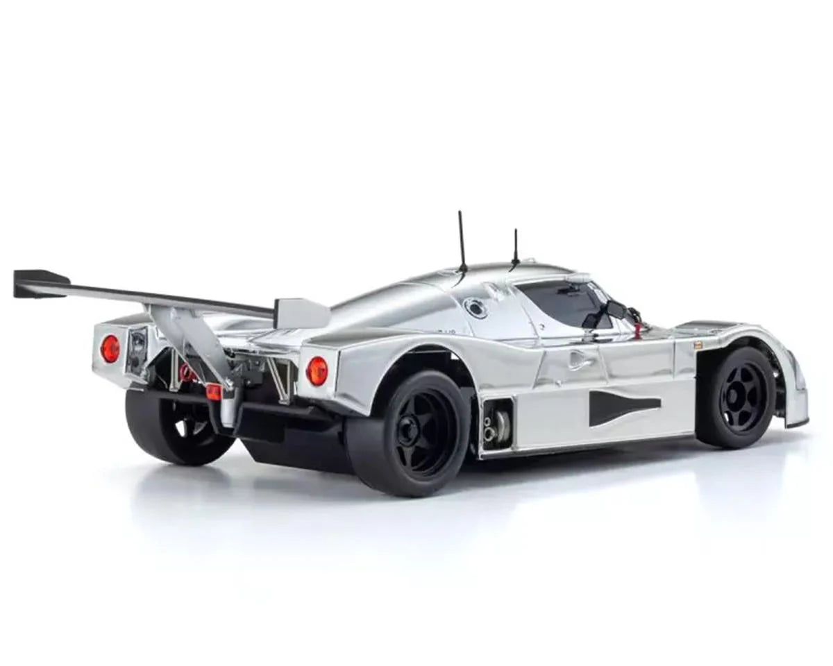 Kyosho MR-04 RWD Mini-Z Readyset w/Sauber-Mercedes C9 Body (Chrome/Silver) w/KT-531P 2.4GHz Radio