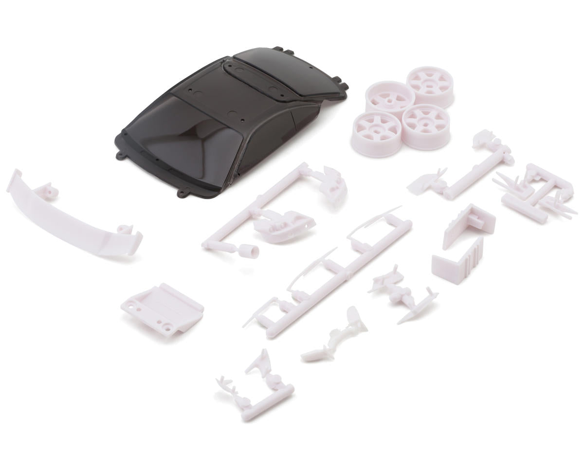 Kyosho Nissan Silvia S15 White Body Set Unpainted With AWD wheels MZN229